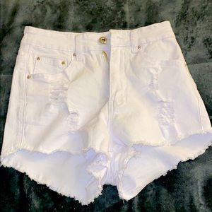 White shorts
